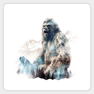 Big Foot Design Sticker